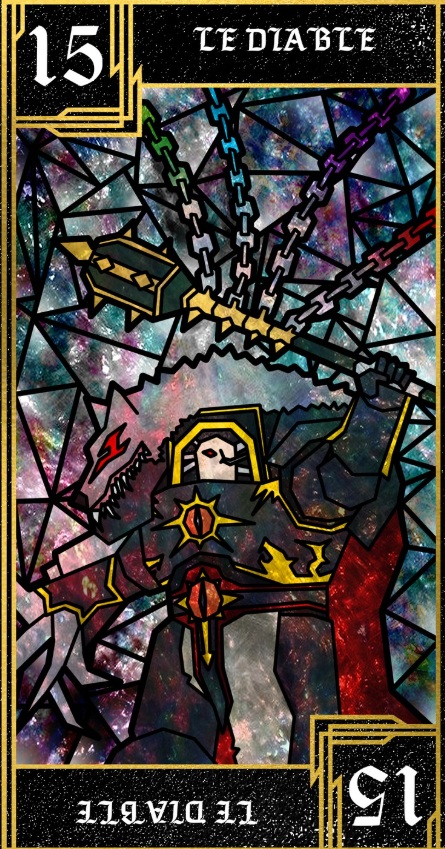 Horus Lupercal Tarot Card