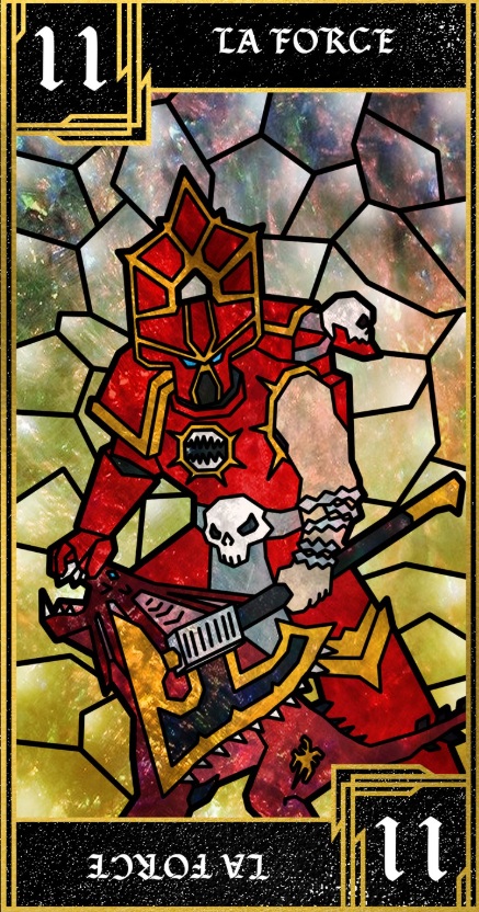 Khârn the Betrayer Tarot Card