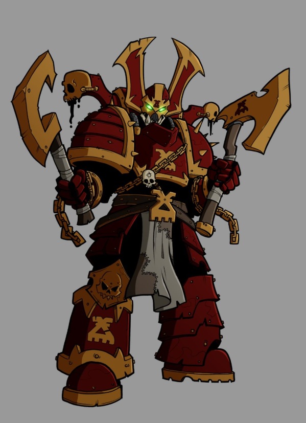 Khorne Berzerker Amazing Art