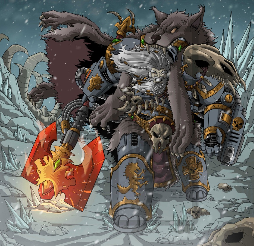 Logan Grimnar, Chapter Master of the Space Wolves