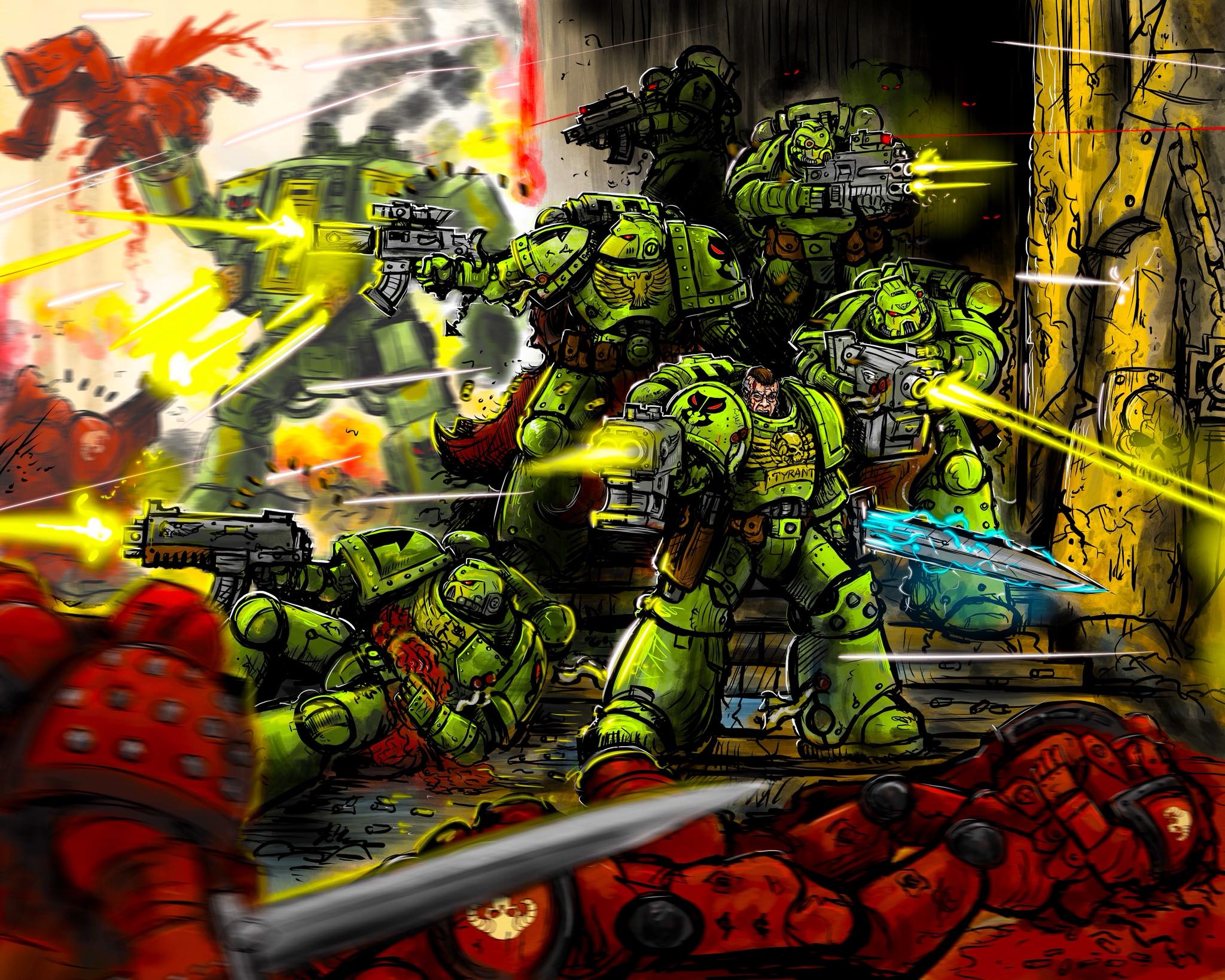 Mantis Warrior Marines