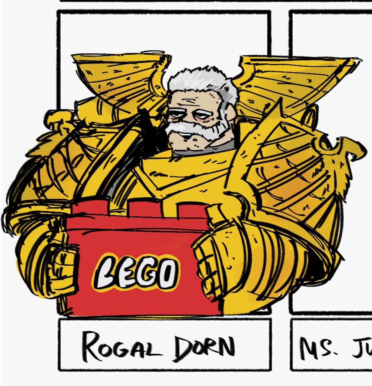 Rogal Dorn, master builder