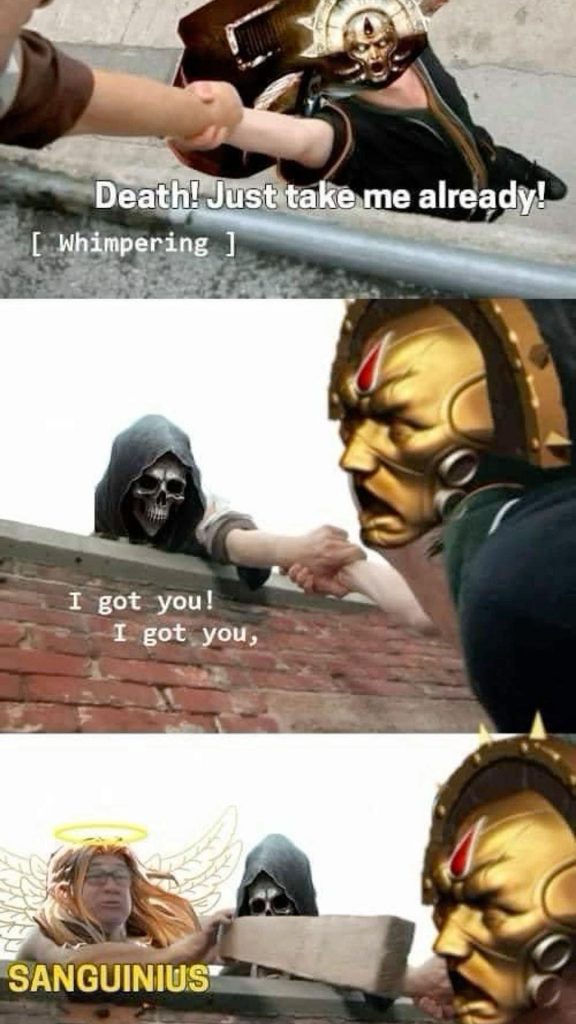 Death! Just take me already!