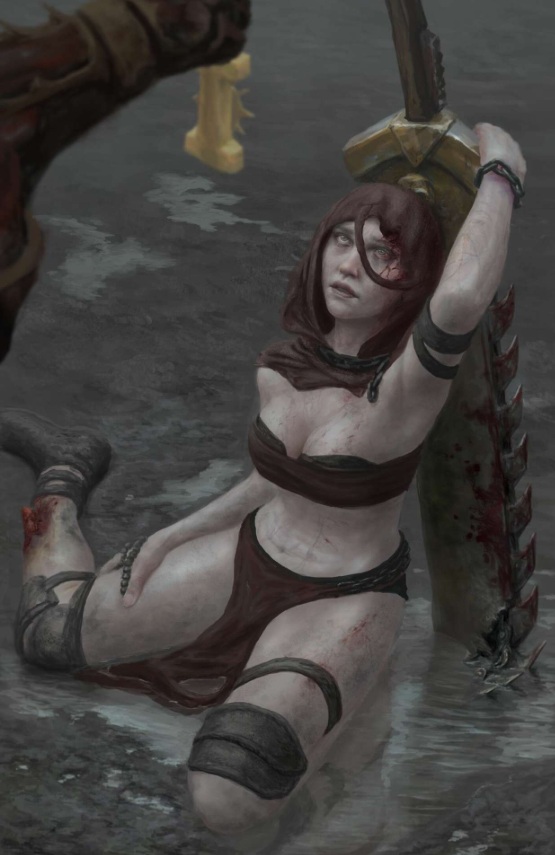 Sister Repentia Warhammer 40k Art