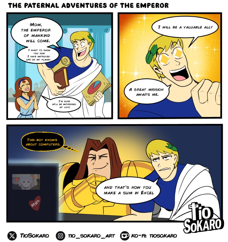 The Emperor finally gets Excel Premium