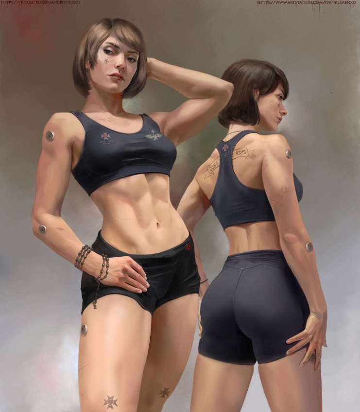 Adepta Sororitas Workout Gear Artwork
