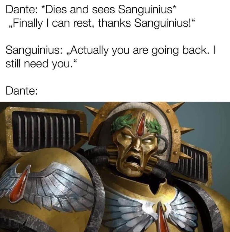 The man has been on overtime for 1500 years. He needs a vacation