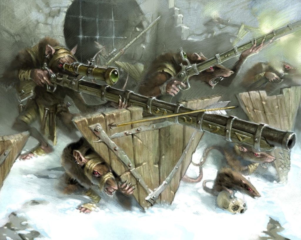 Skaven Jezzail Teams Warhammer Fantasy