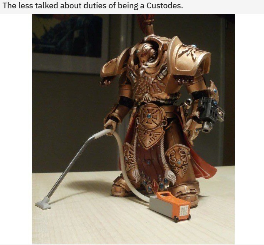 The Vacuum of Space, Warhammer Meme