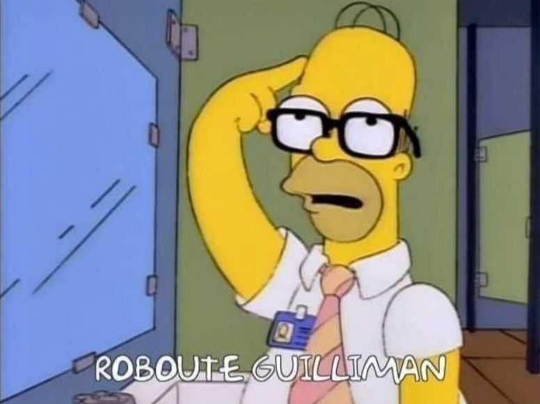 Homer Tries to Channel Roboute Guilliman – Funny 40k Primarch Crossover Meme with Simpsons