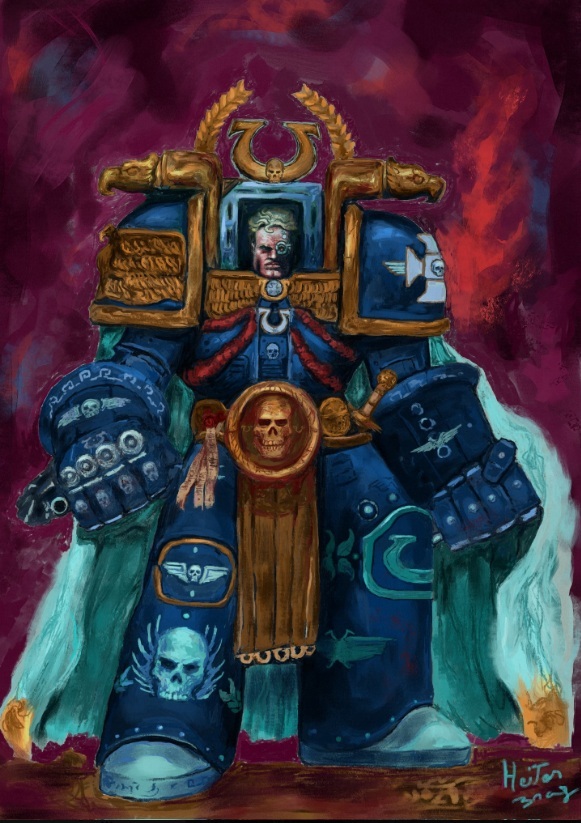 Marneus Calgar, Chapter Master of the Ultramarines Fan Art
