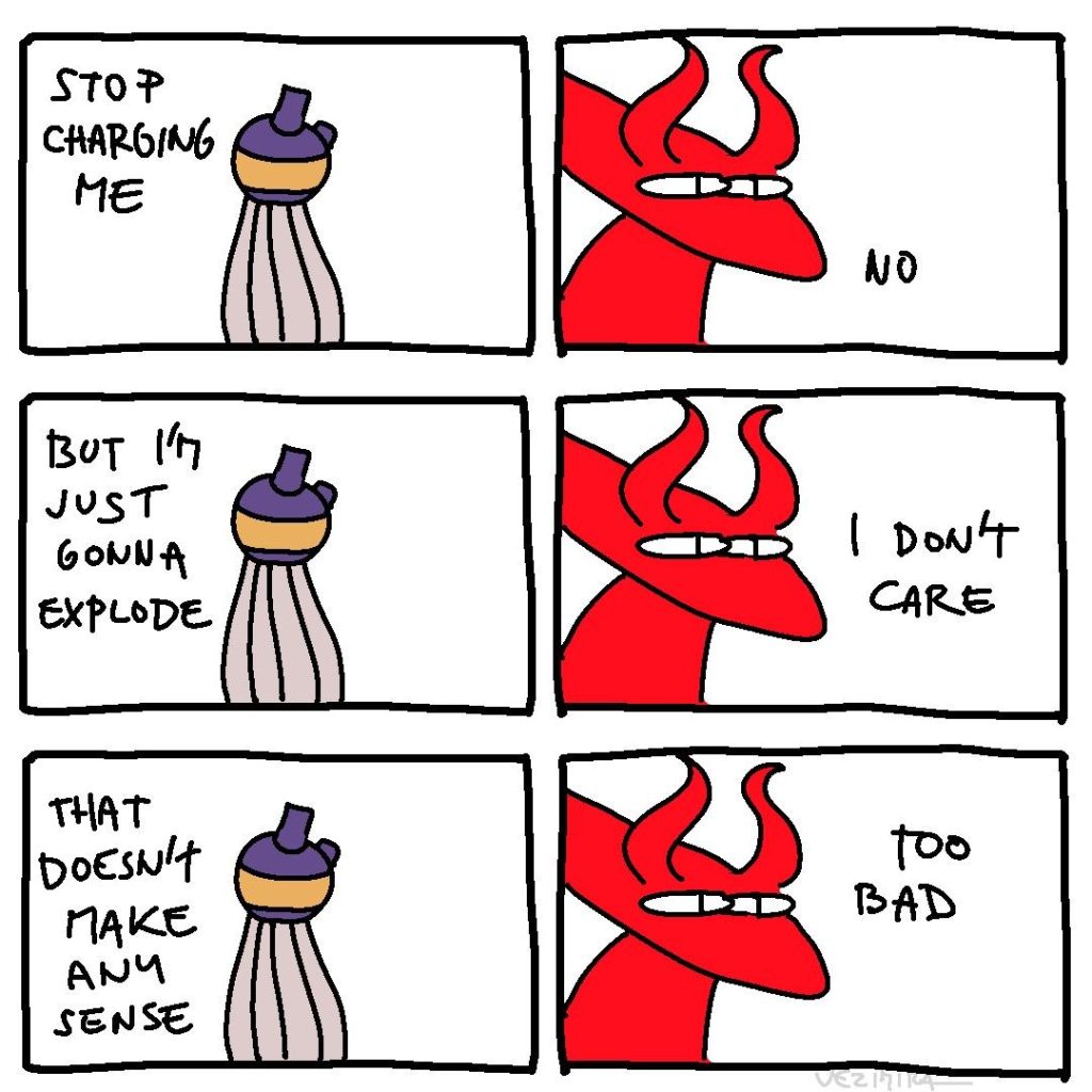 Khorne cares not from where the blood flows