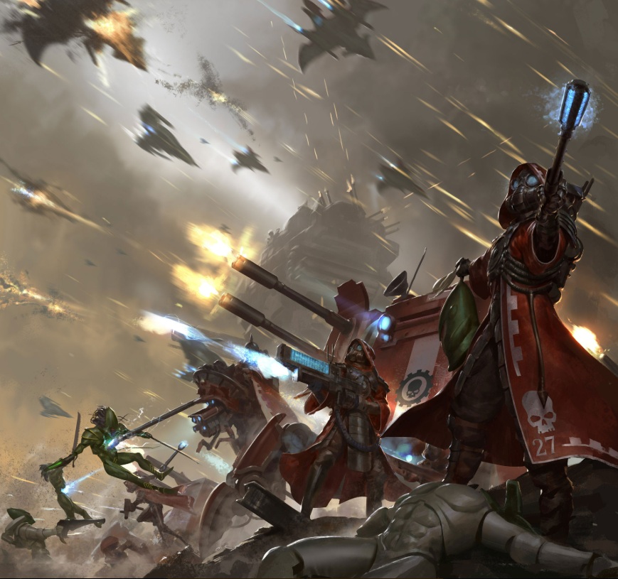 Skitarii Rangers Versus The Aeldari