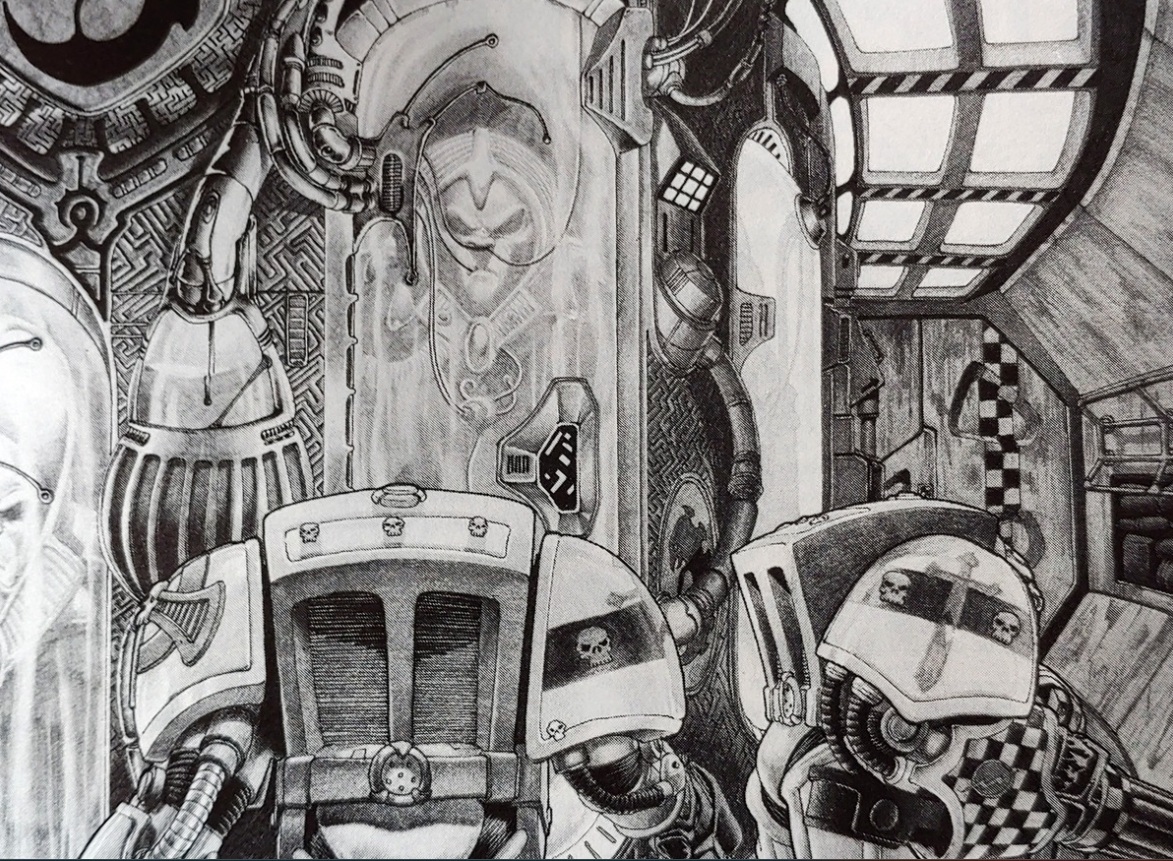 Dark Angels Deathwings Oldhammer Art