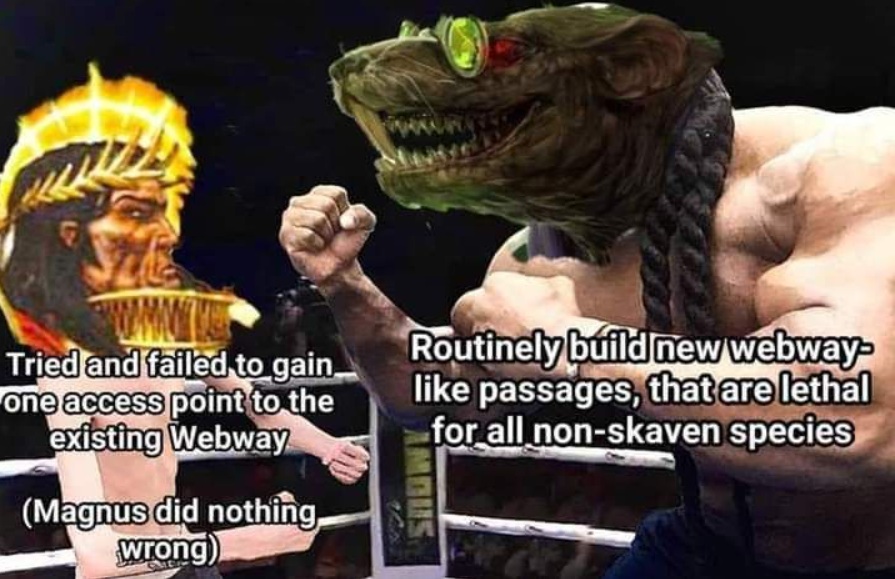 Theory: Skaven are the old ones, Warhammer Meme