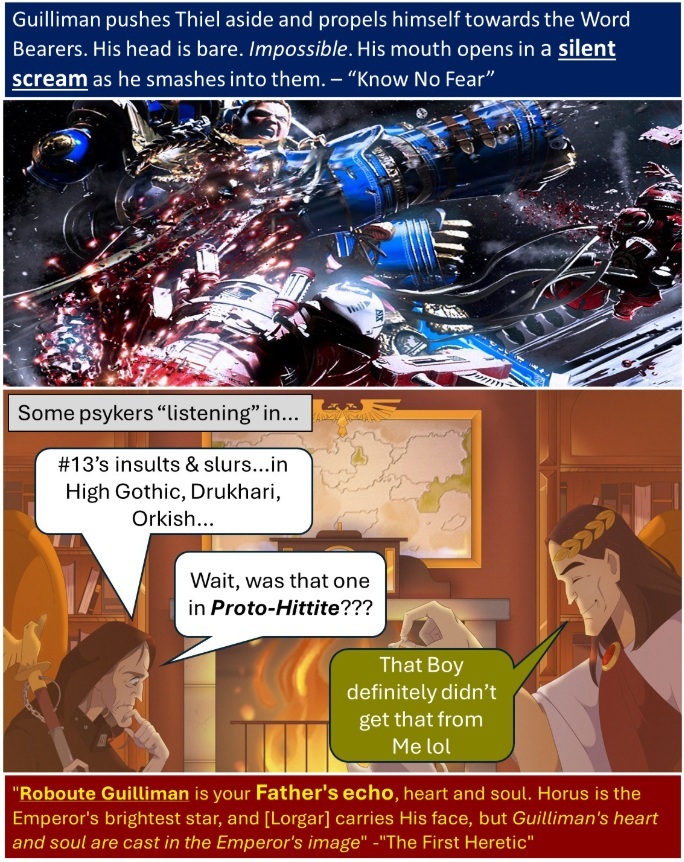 Guess he got tired of folk calling him Girlyman, Warhammer Comic