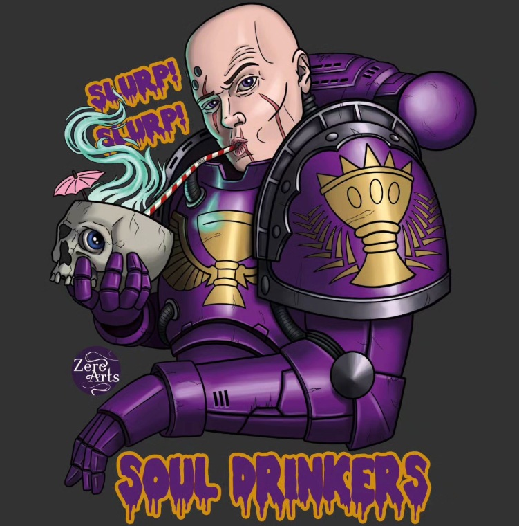 Soul Drinkers Amazing Artwork