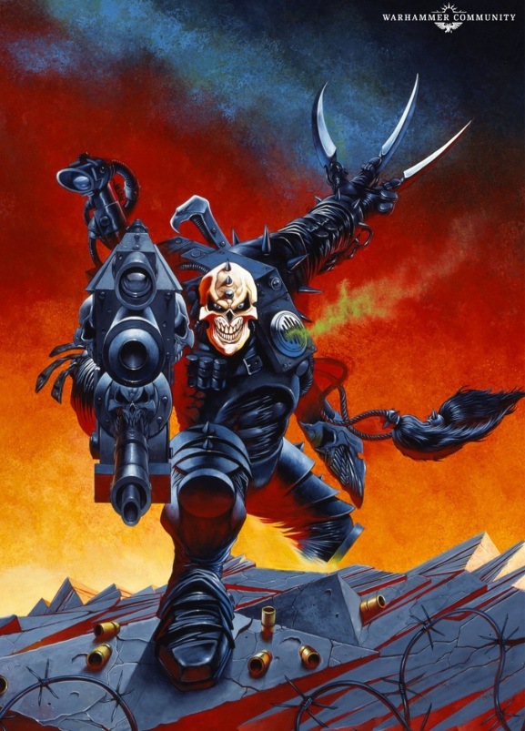 Eversor Assassins Warhammer 40k Codex Art