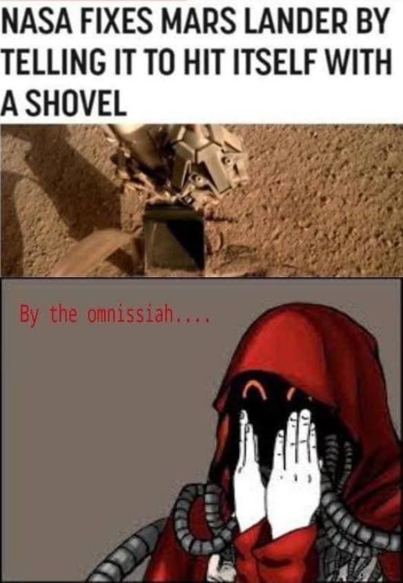 This pleases both the Krieg AND the Mechanicus, Warhammer Meme