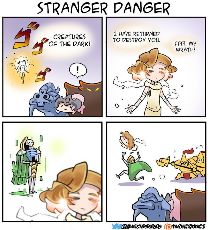 Wake up after a long sleep, only to be stolen by a collector, Warhammer Comic