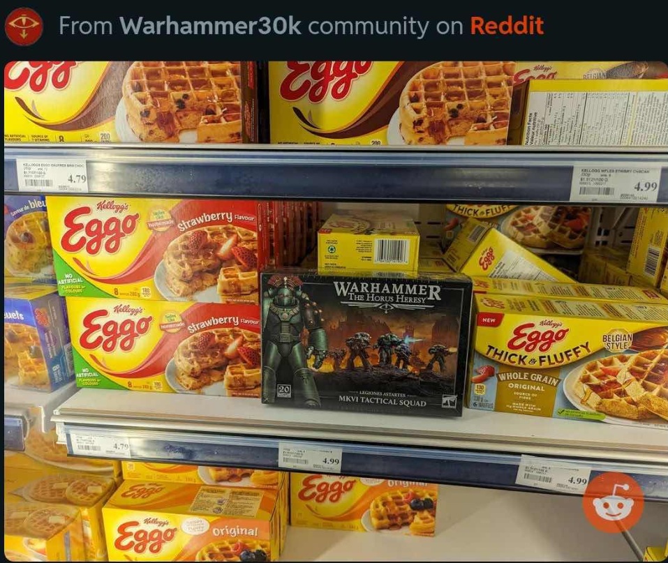 A choice was made…..Warhammer Meme