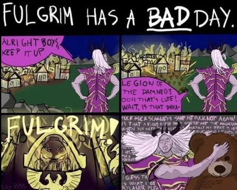 Fulgrim Has a Bad Day Warhammer Meme